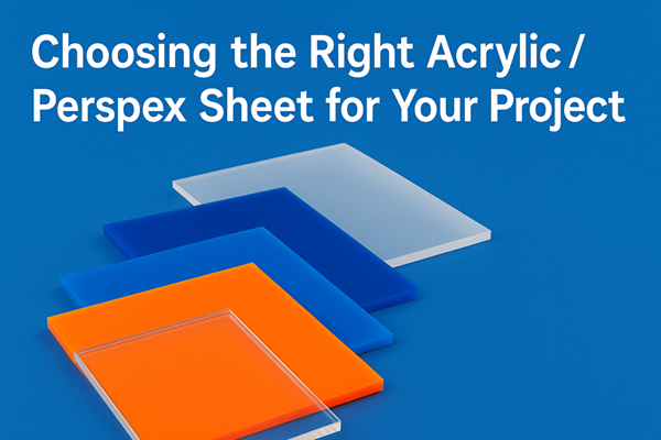 how to choose the right acrylic perspex sheet for your project