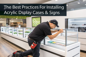Best Practices for Installing Acrylic Display Cases and Signs
