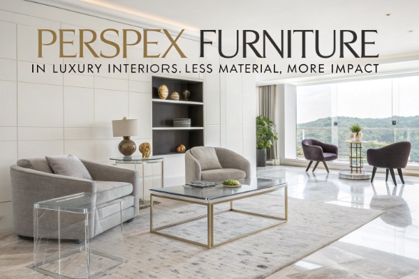 Perspex Furniture in Luxury Interiors