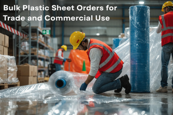 Bulk Plastic Sheet Orders for Trade and Commercial Use
