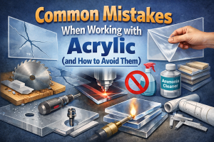 common mistakes when working with acrylic