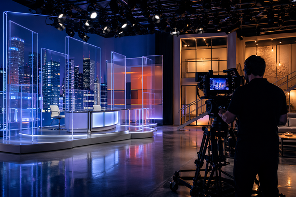 the role of acrylic in film tv and theatre set design